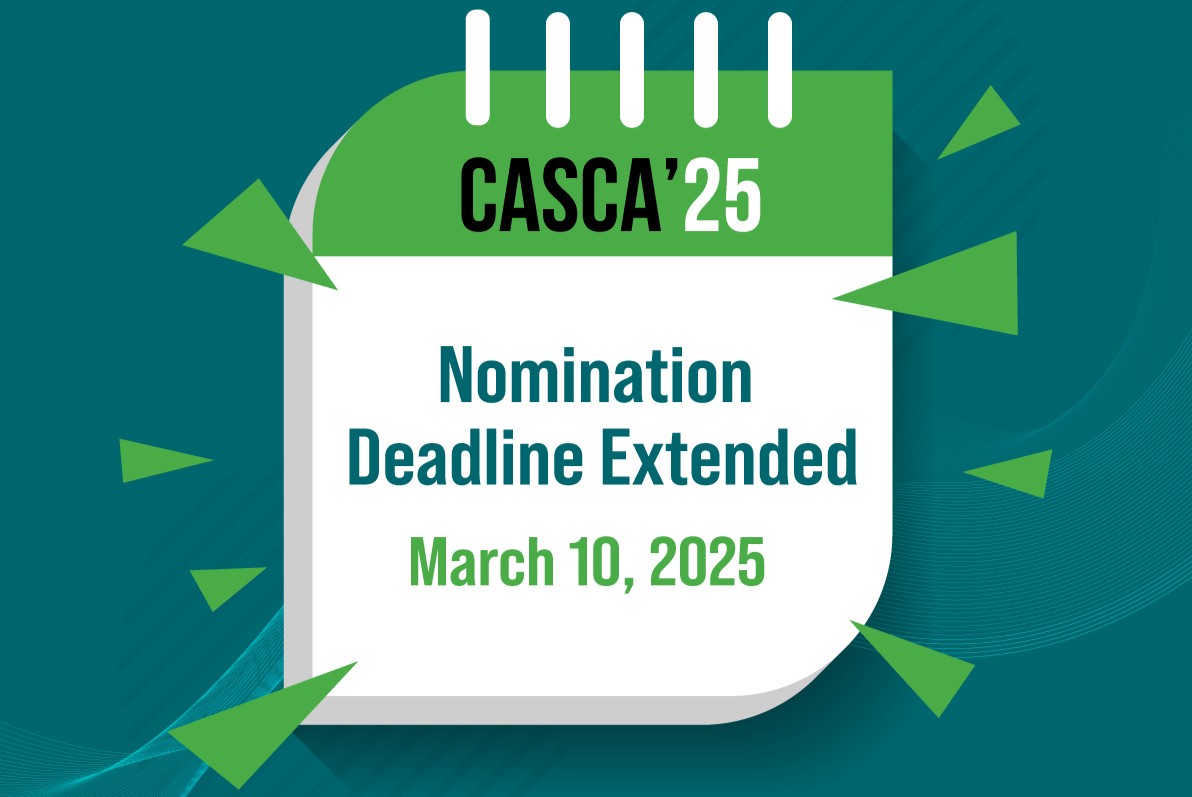CASCA'25 Nomination Submission Deadline Extended to March 10, 2025